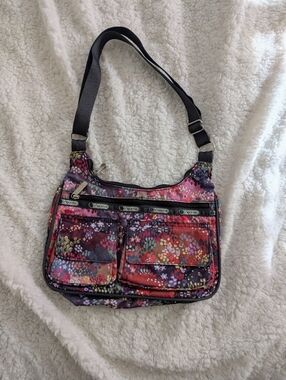 Lesportsac Floral Crossbody Shoulder Bag